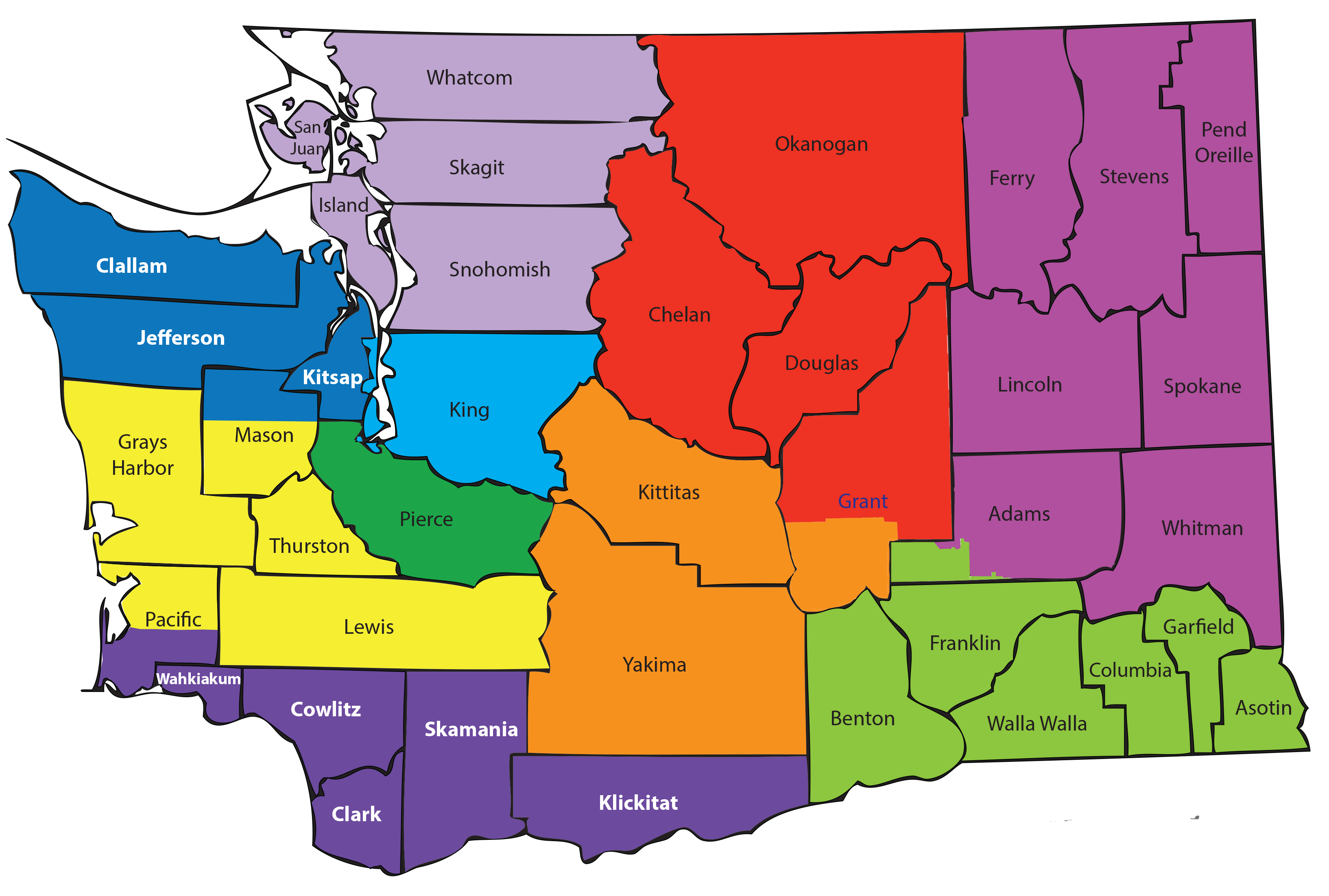 Coalition map